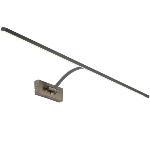 SAWA MALERIBELYSNING MATT NIKKEL 7W LED DIMBAR.