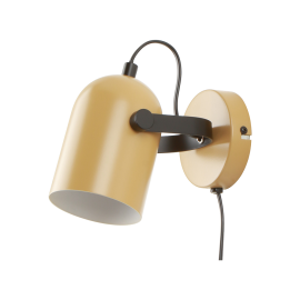 DALLAS VEGGLAMPE OKER E27