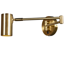 PESO VEGG LED 1x7W GU10 MESSING_9400000219