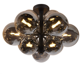 OSCAR TAK Ø50 CM 12XG9 5W SORT/RØK_9400000398