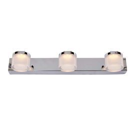 VILMER VEGGSKINNE 3X5W DIMBAR IP21 KROM