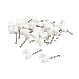 CLIPS PL 3x5 20 STK PR PAK HVIT/TRANSPARENT