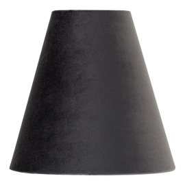 MALI SKJERM Ø19/9CM H18,5CM KIPP GRÅ