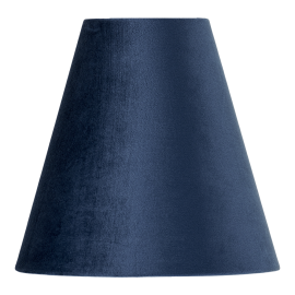 MALI SKJERM Ø19/9CM H18,5CM KIPP BLÅ