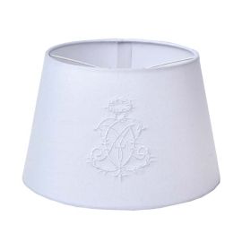 TONE SKJERM 20 CM HVIT M/EMBLEM