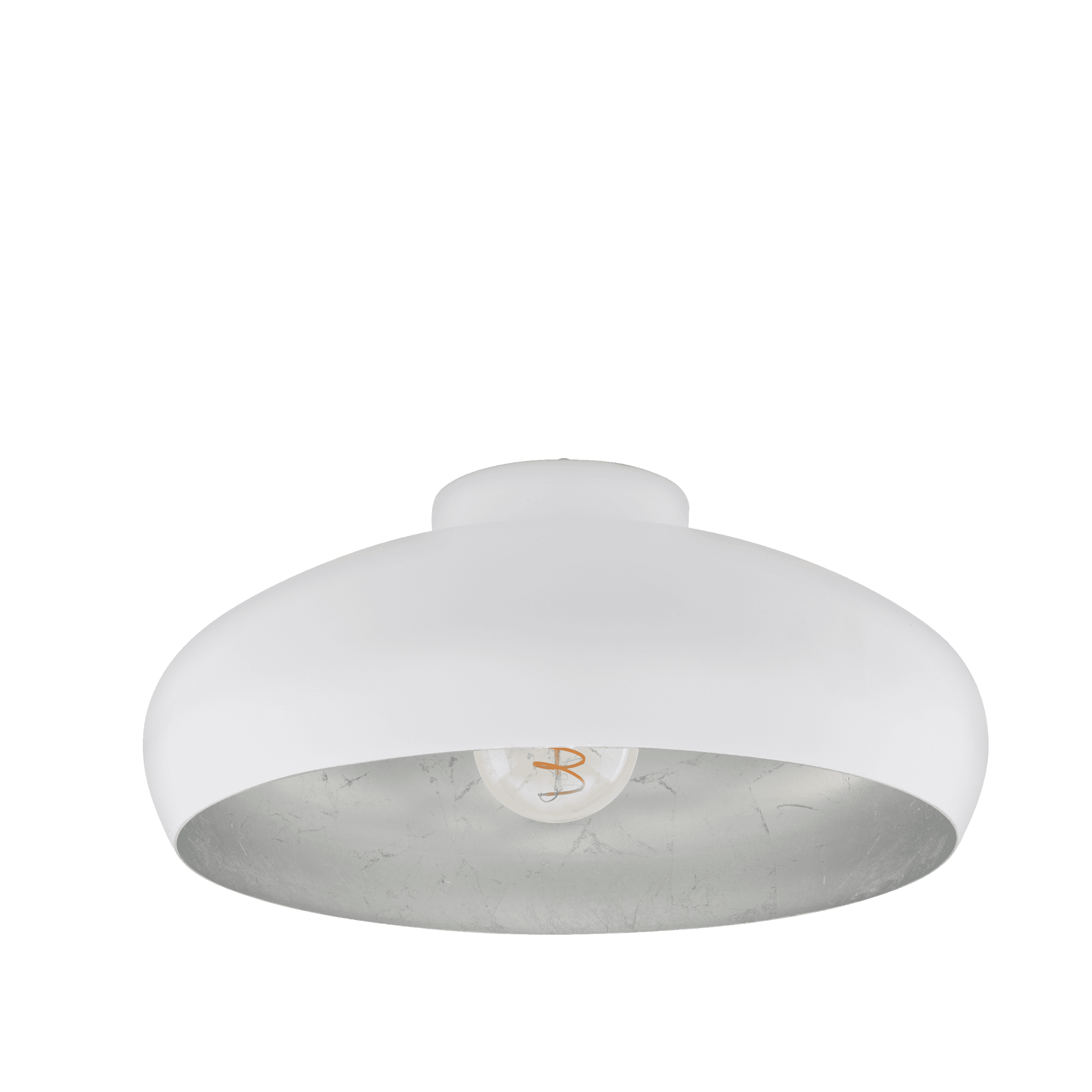 MOGANO TAK HVIT 1x60W E27 D40CM