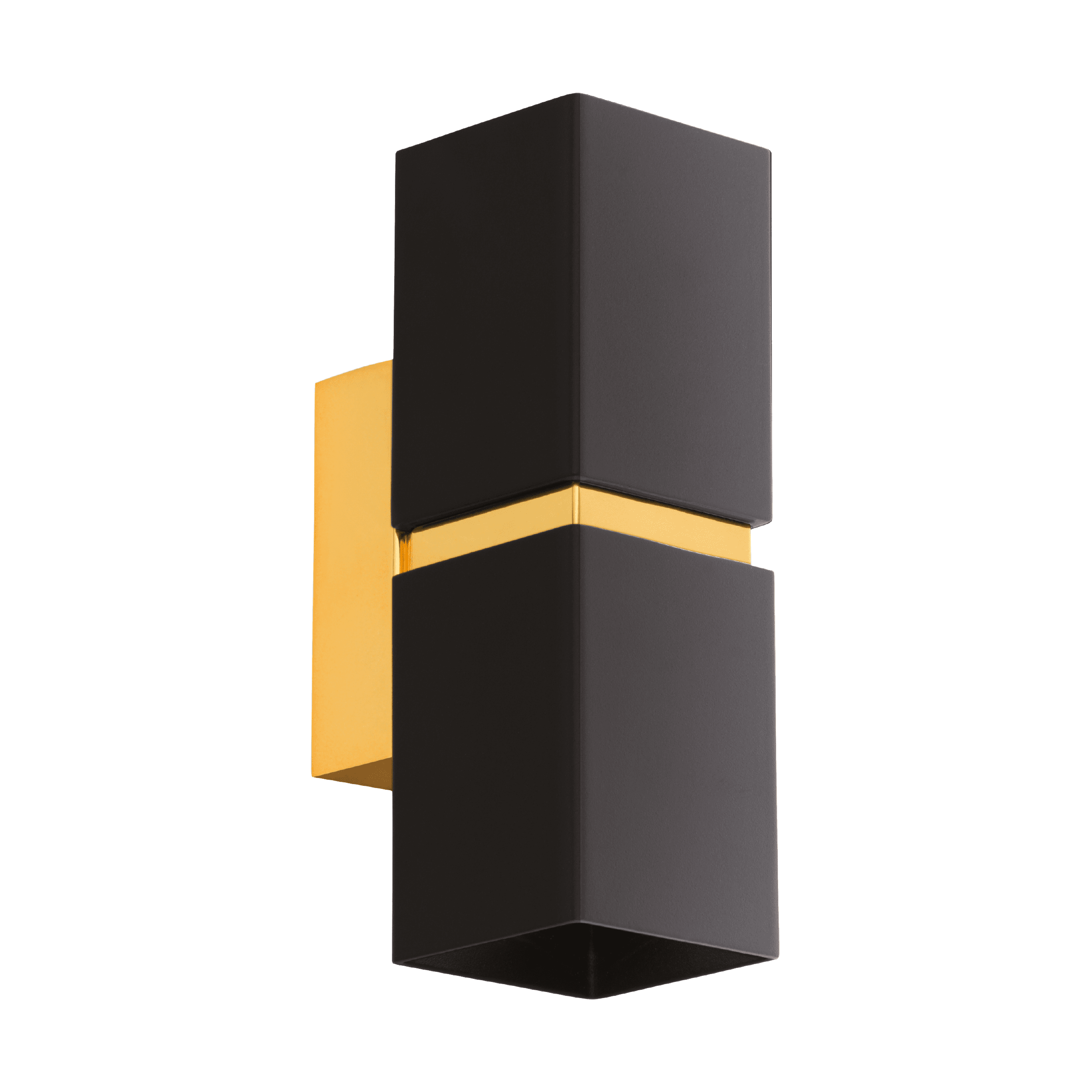 PASSA VEGG SORT/GULL FIRK 2x3,3W GU10 LED_95373