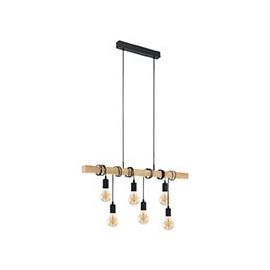 TOWNSHEND pendel 6 lys E27