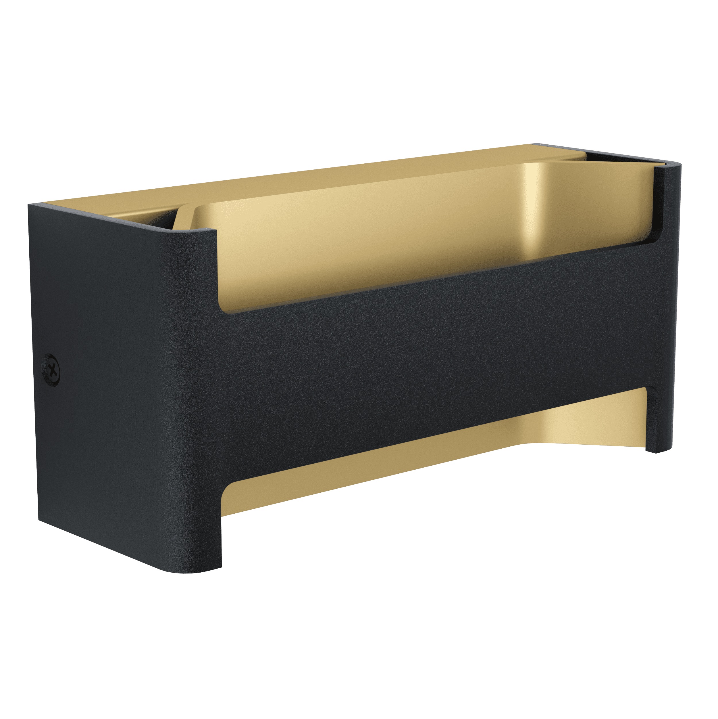 FELONICHE VEGG SORT/GULL 10W LED_98545