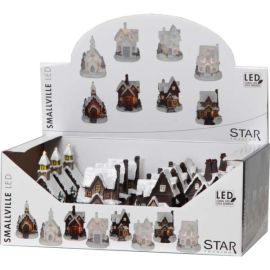 SMALLVILLE Hus Display m/12 stk sett, multi, batteri_990-99-84