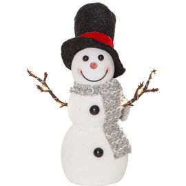 FIGURINE JOYLIGHT SNØMANN BATTERI_991-94