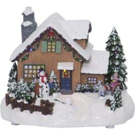 WINTERVILLE hus 23 cm multi batteri/timer_992-16