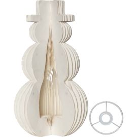 SNOWMAN DECORASJON 50 CM U/OPPHENG_993-11